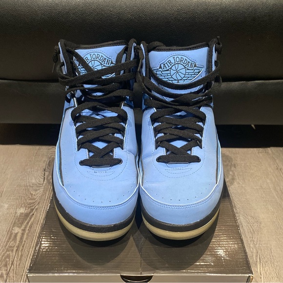 2010 Jordan 2 Retro QF University Blue Men’s Size 10.5 with OG Box - Picture 2 of 7